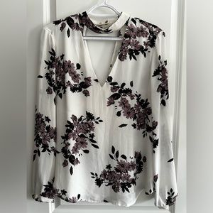 Dynamite Keyhole Blouse